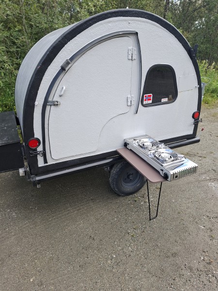 Gaupen Micro Camper teardrop Wohnwagen - Tromsø, Norwegen