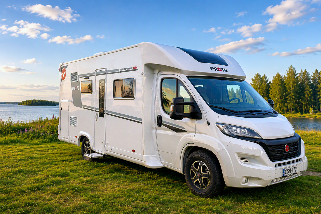 Pilote P696S Autocamper - Heinola, Finland