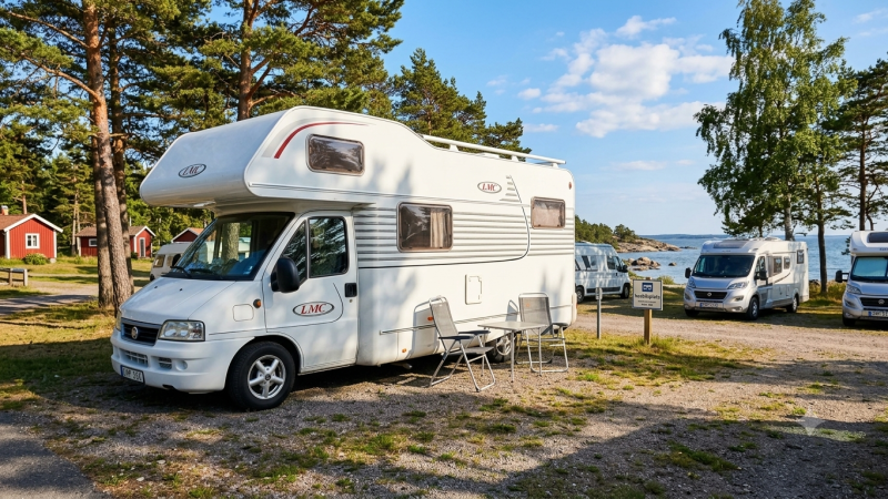 LMC Liberty 630 Matkailuauto - Lerum, Ruotsi