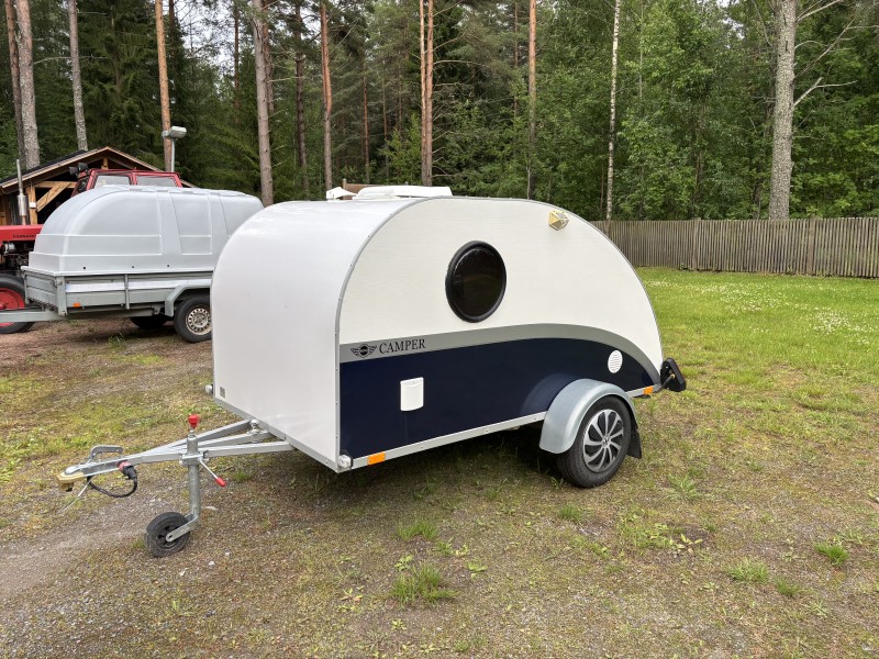 Mini Camper 450 kg - vedettävissä B-kortilla lähes kaikilla autoilla Husvagn - Hämeenlinna, Finland
