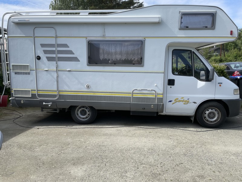 Hymer Fiat Wohnmobil - Heidal, Norwegen