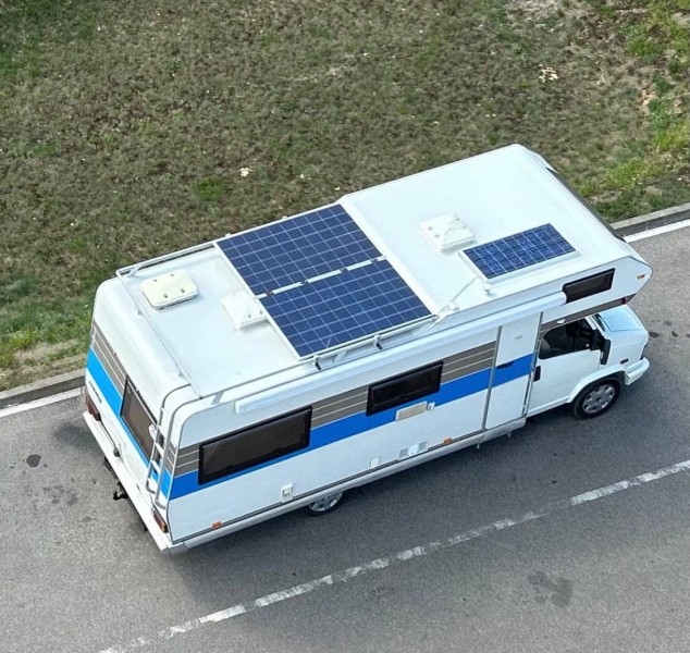Fiat Hymer Camping-car - Tromsø, Norvège