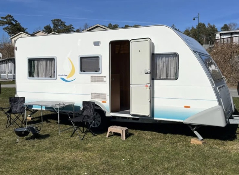 Knaus Eifelland Husvagn - Skedsmokorset, Norge