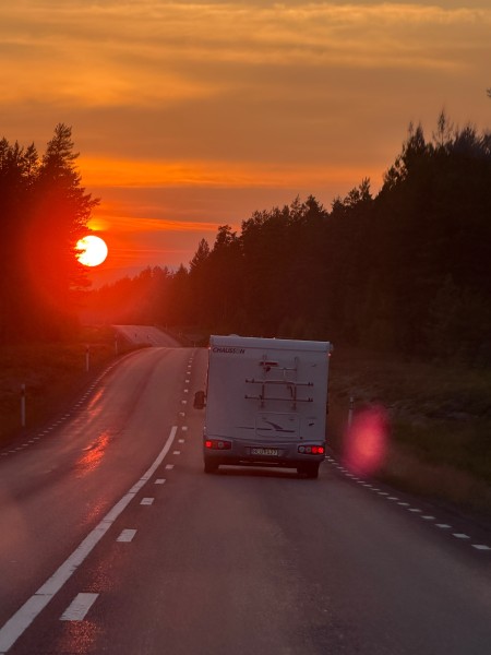 Fiat Chausson Motorhome - Sälen, Sweden
