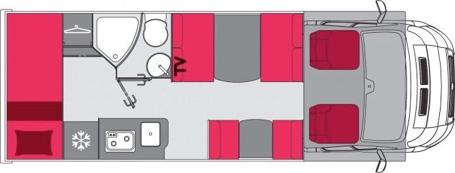 Pilote C690 S Camping-car - Zurzach, Suisse