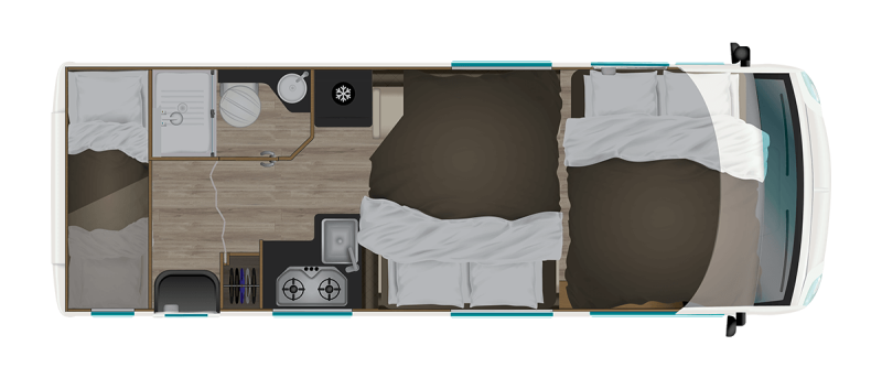 Itineo SB700 Camping-car - Zurzach, Suisse