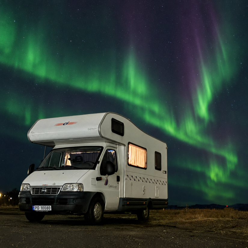 Fiat Ducato Wohnmobil - Tromsø, Norwegen