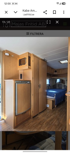 Kabe Ametist xl Campingvogn - Ljugarn, Sverige