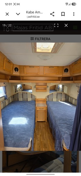 Kabe Ametist xl Campingvogn - Ljugarn, Sverige
