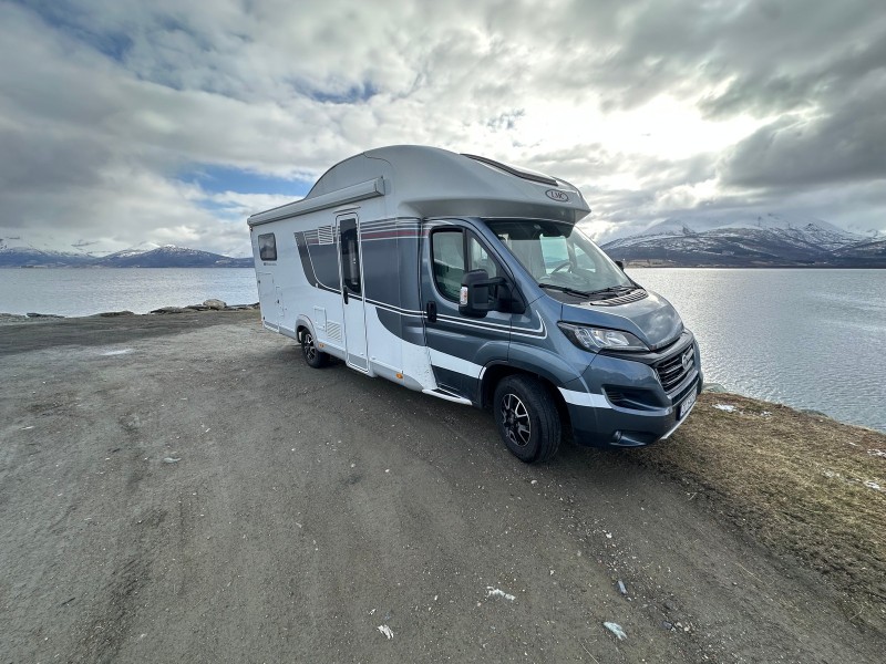 LMC H737 Wohnmobil - Sørvik, Norwegen