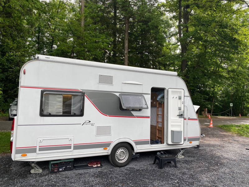Bürstner Premio plus Wohnwagen - Rapperswil-Jona, Schweiz