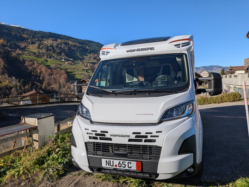 Weinsberg CaraCompact PEPPER Wohnmobil - Klosters/ Saas i.P., Schweiz