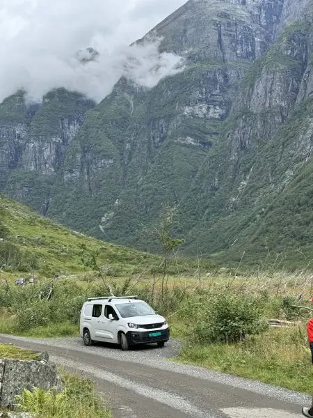  Campingbus - Hafrsfjord, Norwegen