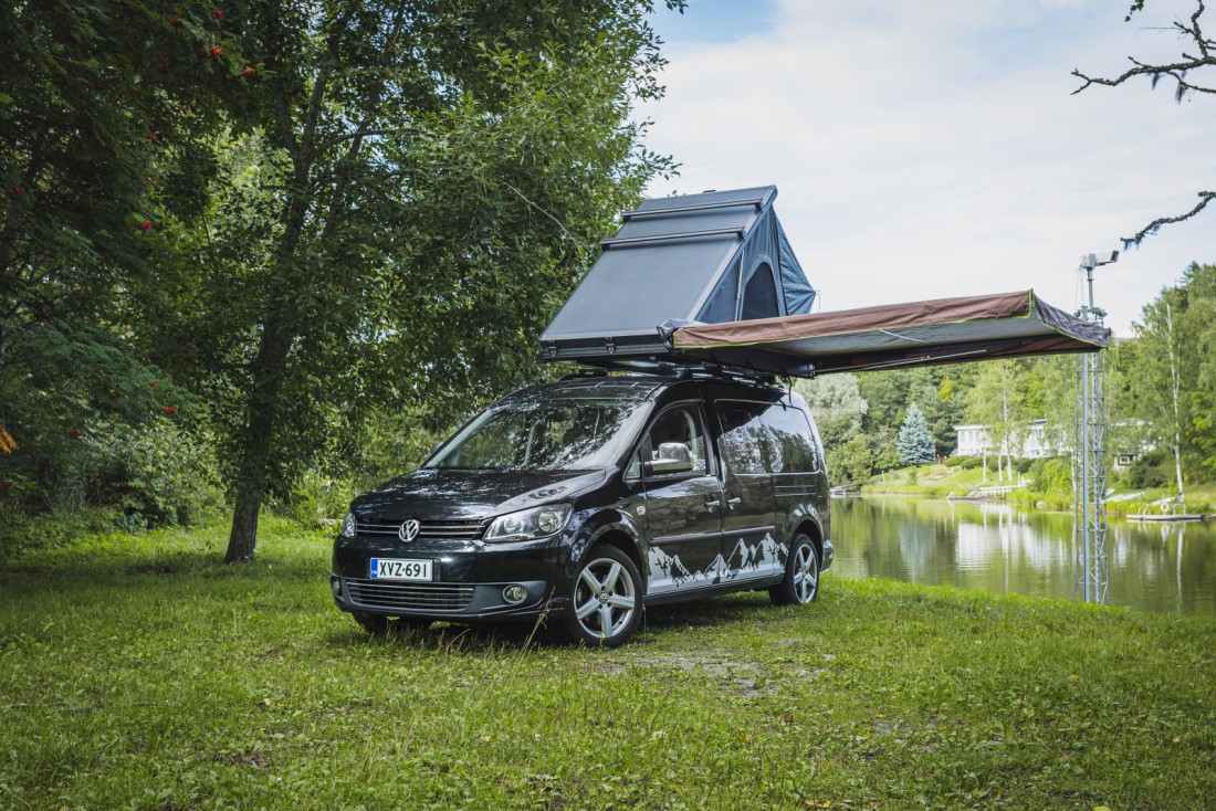 VW Caddy Campingbus - Tampere, Finnland