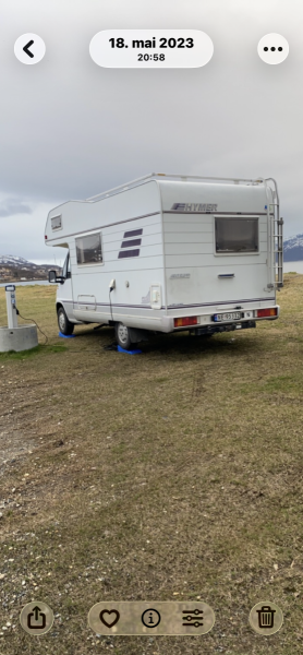 Fiat 1995 Wohnmobil - Tennevoll, Norwegen