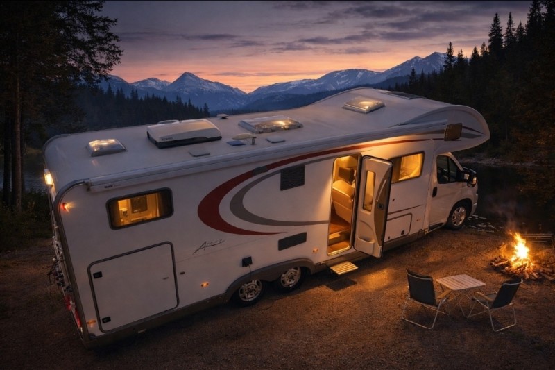 Wohnmobil - Surahammar, Schweden
