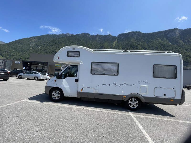 Fiat Ducato Motorhome - Port-Valais, Switzerland