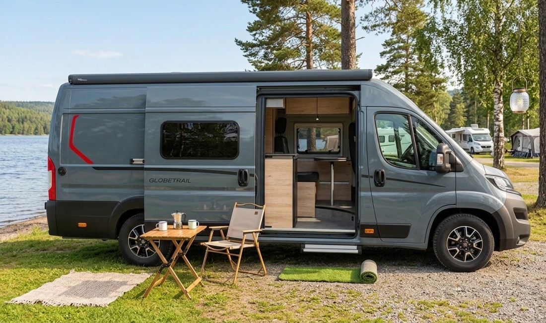 Dethleffs Globetrail Active 640 ES Campingbus - Trosa, Schweden