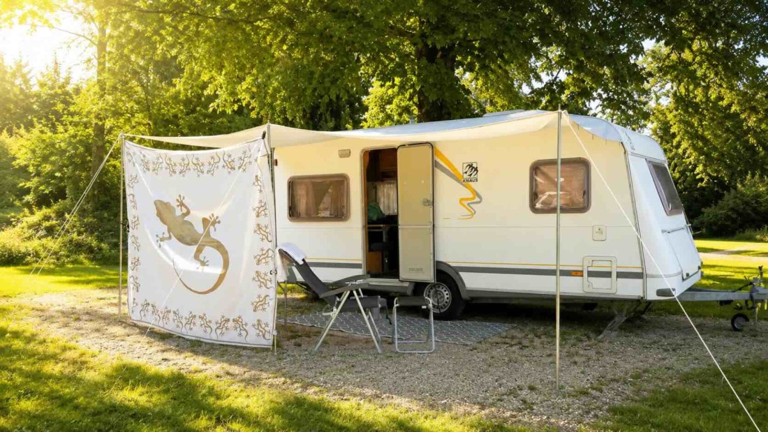 Knaus Südwind 450 Husvagn - Geltendorf, Tyskland
