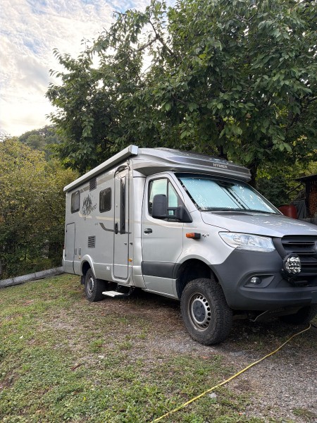 Wohnmobil - Troistorrents, Schweiz