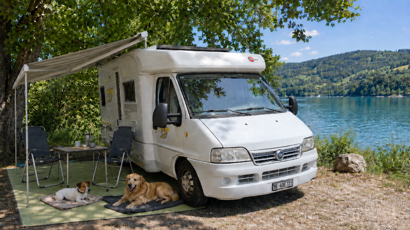   Camping-car - Linden, Suisse