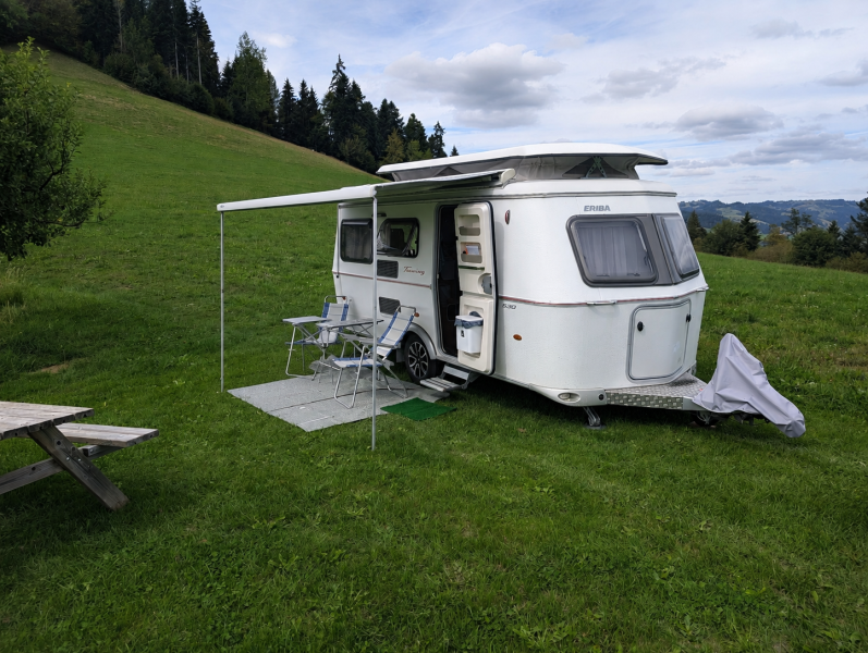Eriba Touring 530 Wohnwagen - Eschenbach, Schweiz