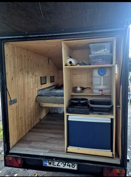 HT Truck Kevytperävaunu Caravane - Pirkkala, Finlande