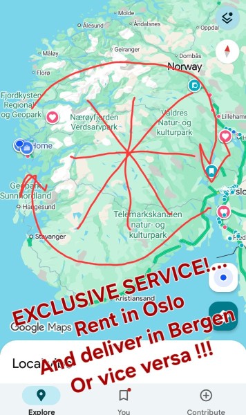 Campervan - Blomsterdalen, Norway