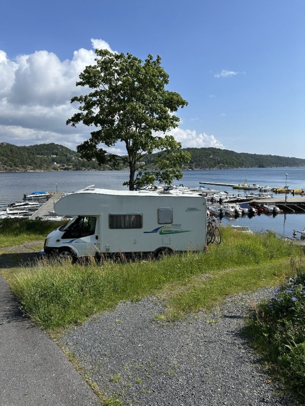 Wohnmobil - Lena, Norwegen
