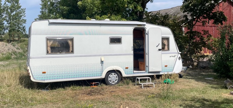   Wohnwagen - Trelleborg, Schweden