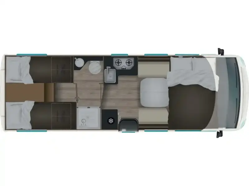 Itineo JC740 Husbil - Courrendlin, Schweiz