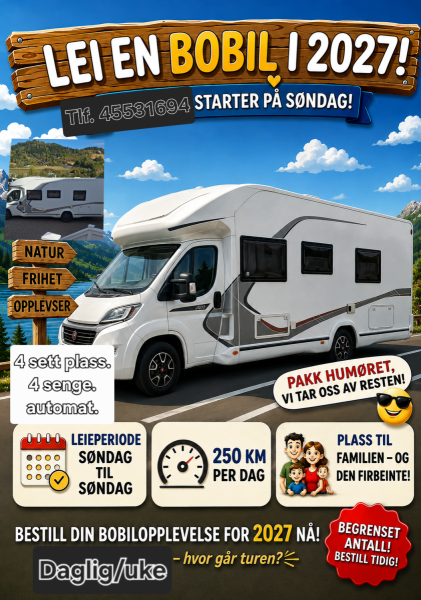   Wohnmobil - Roa, Norwegen