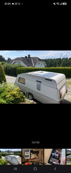 Caravane - Fluberg, Norvège