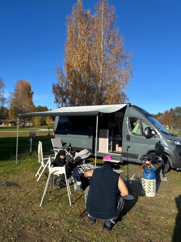 Campingbus - Pajala, Schweden