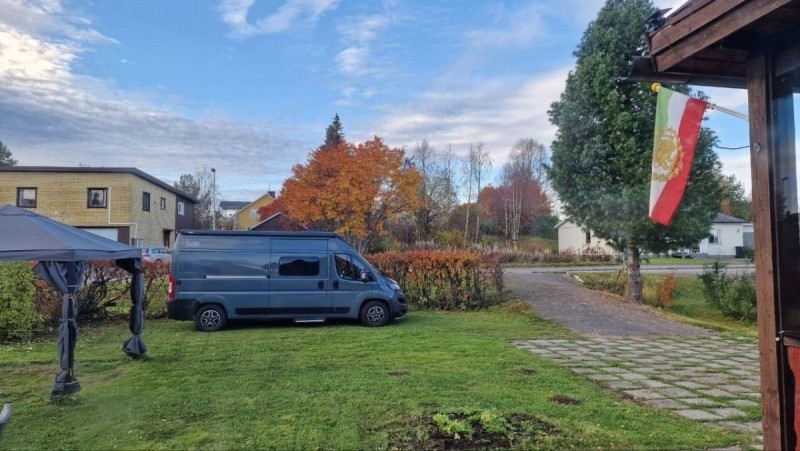   Campingbus - Pajala, Schweden