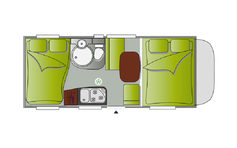 Chausson 514 Flash Wohnmobil - Tullinge, Schweden
