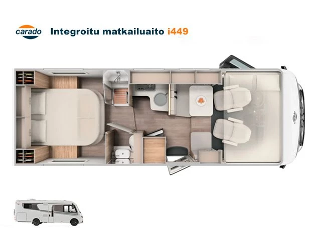 Carado Carado I-449 Wohnmobil - Espoo, Finnland