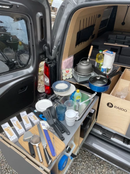 Peugeot Partner Campingbus - Kabelvåg, Norwegen