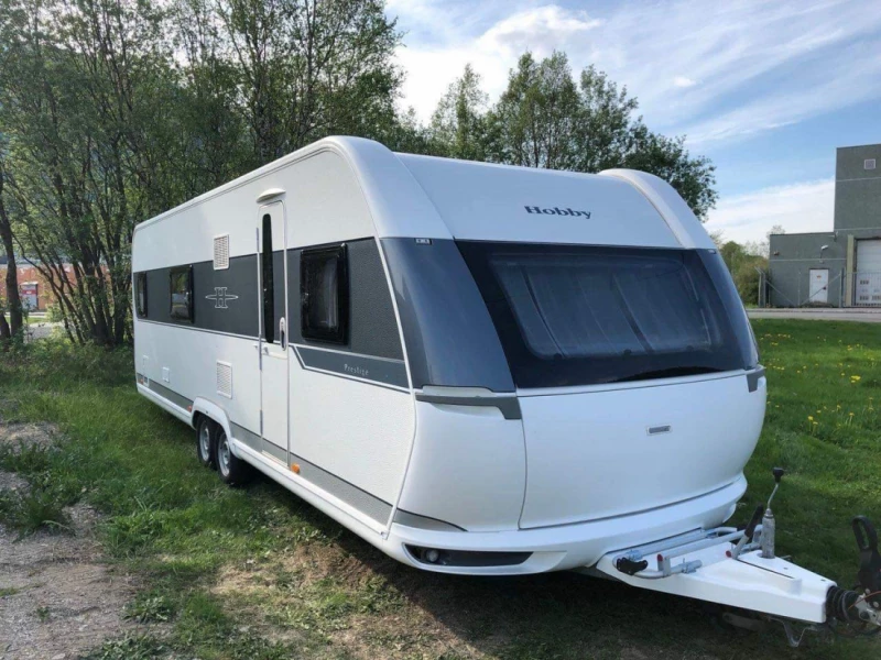Hobby 720 KFU Wohnwagen - Grong, Norwegen