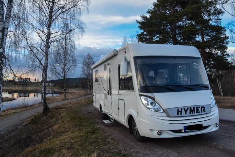 Hymer B 698 Wohnmobil - Enviken, Schweden
