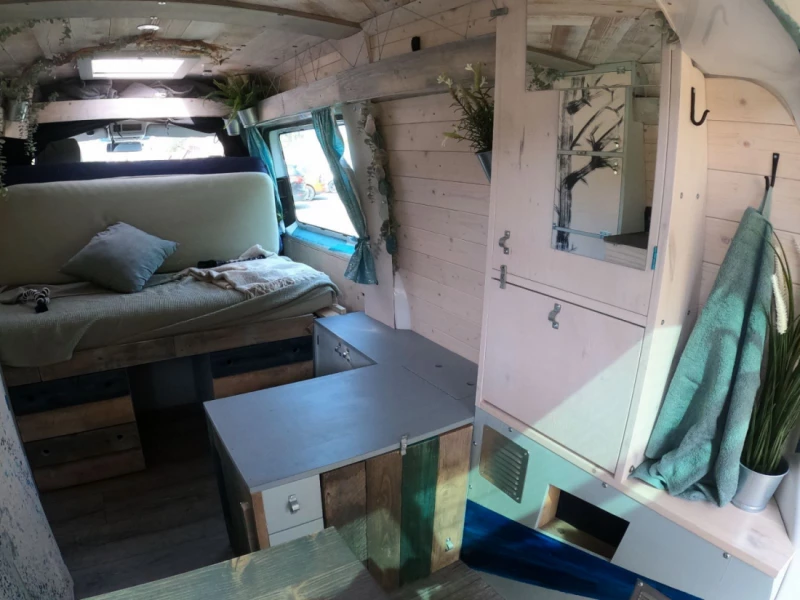 VW Transporter Campingbus - Skudeneshavn, Norwegen