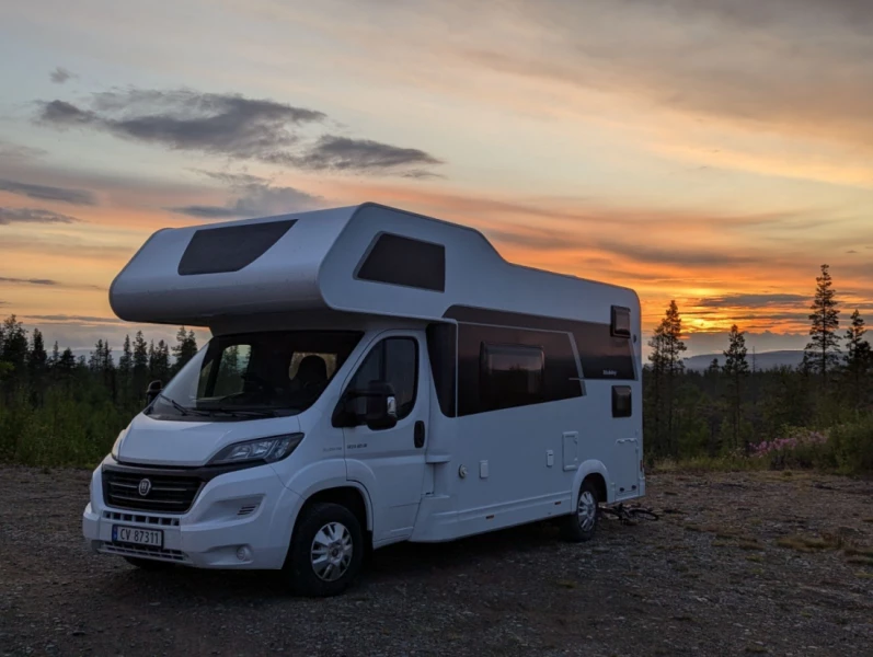 Hobby A65 GM Wohnmobil - Kvaløya, Norwegen