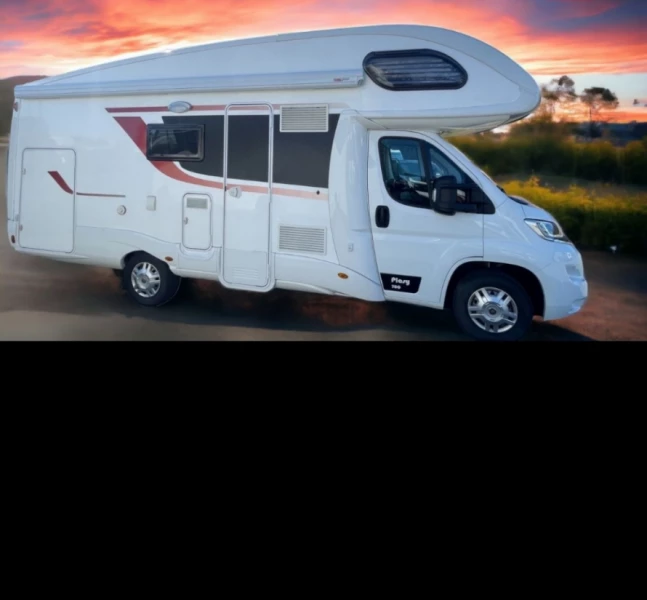 PLA 694 Wohnmobil - Bardufoss, Norwegen