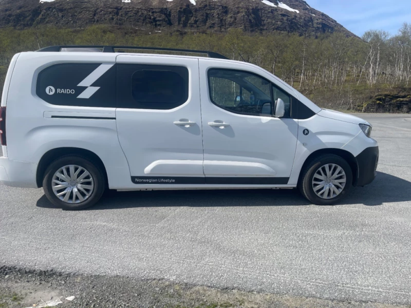 Peugeot Rifter Campingbus - Kvaløya, Norwegen