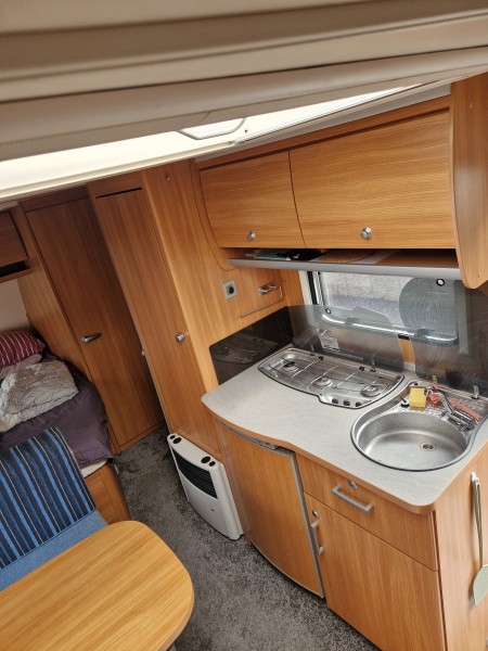 Knaus Sport 500 Wohnwagen - Tranemo, Schweden