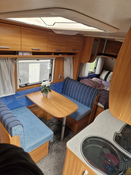Knaus Sport 500 Wohnwagen - Tranemo, Schweden