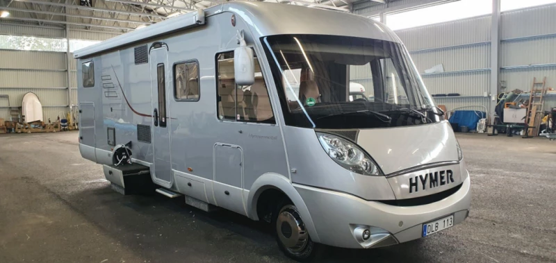 Hymer 50C18CCS Wohnmobil - Västervik, Schweden