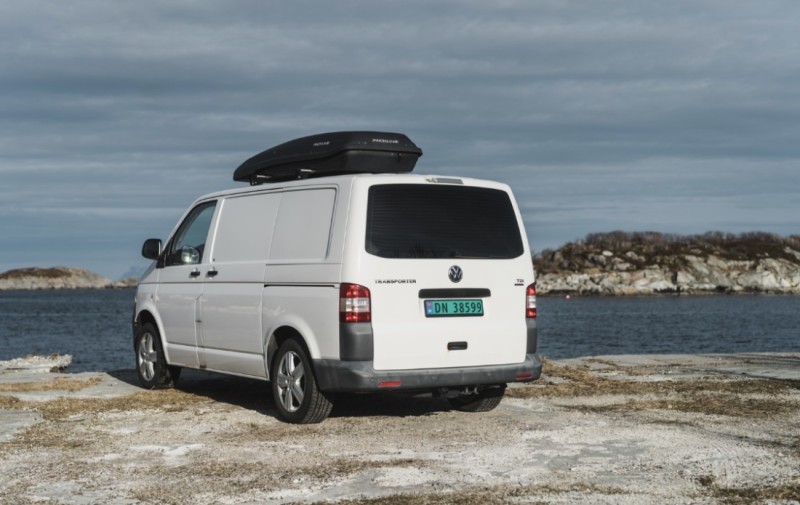 VW Transporter Campingbus - Ballstad, Norwegen