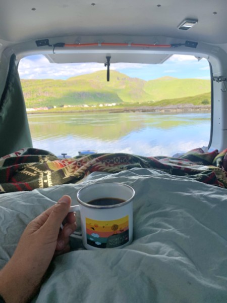 VW Transporter Campingbus - Ballstad, Norwegen