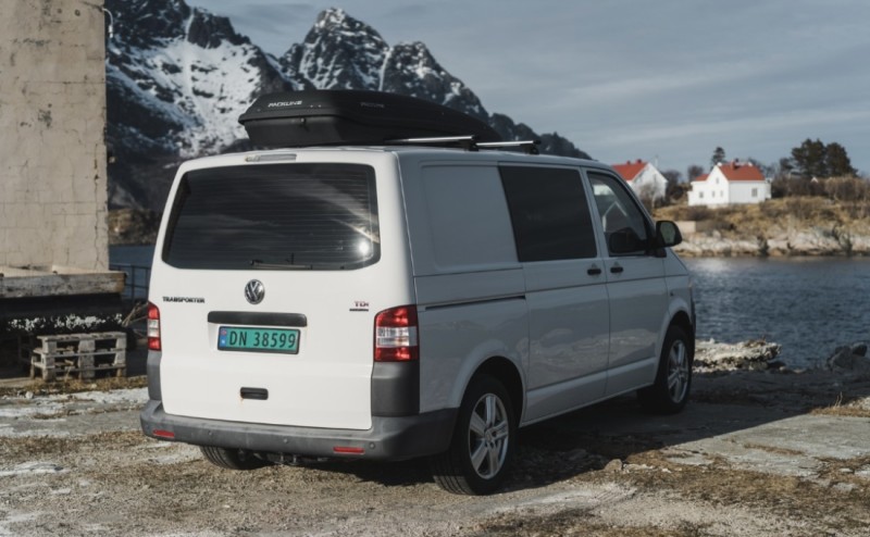 VW Transporter Campingbus - Ballstad, Norwegen
